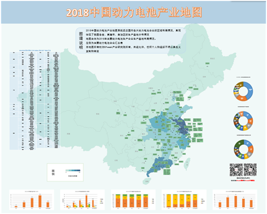 2018中國動力電池產(chǎn)業(yè)地圖正式發(fā)布